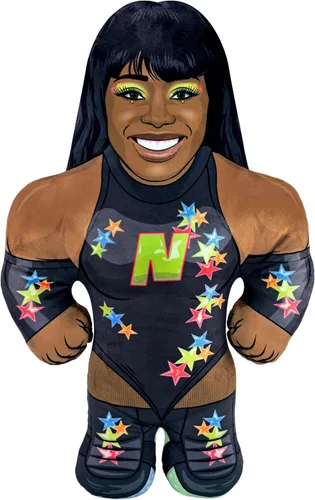 Vista 26 de Bleacher Creatures WWE Hulk Hogan 24" Bleacher Buddy - Muñeco de Peluche Suave