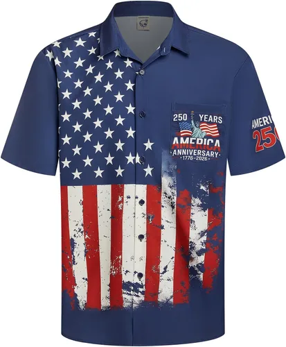 Vista 36 de Camisa de Halloween para Hombre de Hardaddy, de Manga Corta, con Botón, con Estampado Gracioso, Camisa Casual Negro