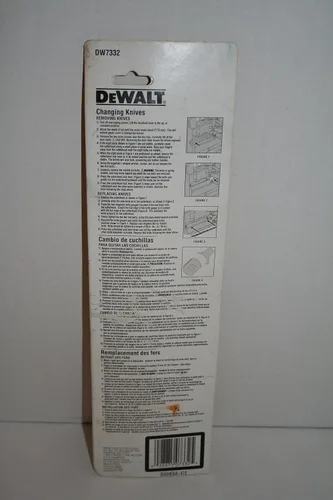 Vista 4 de DEWALT Cuchillas cepilladoras, alta velocidad, acero (DW7332)