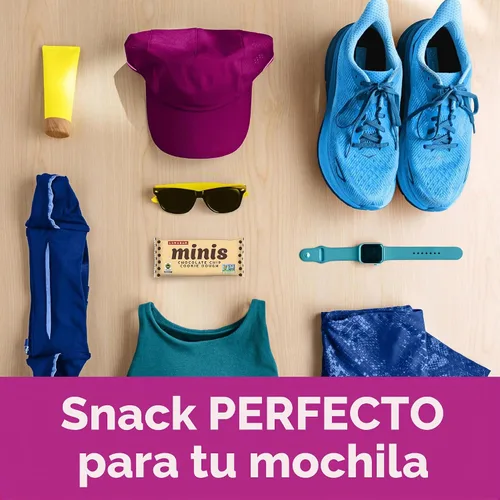 Vista 7 de Larabar - Mini barras de masa de galletas con chispas de chocolate, barra vegana de frutas y nueces sin gluten, barras de 0.78 onzas, 20