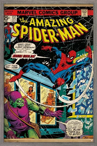 Vista 7 de Trends International Marvel Comics - Spider-Man - Portada #137 Póster de pared, 22.375" x 34", versión premium sin marco