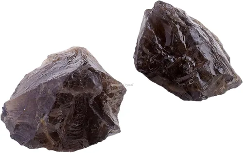 Vista 24 de Apengshi Cristales Crudos de Obsidiana Negra 2PCS Piedras Naturales Rugosas Cristales de Curación y Piedras DIY Piedras Crudas para Meditación