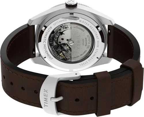 Vista 3 de Timex Reloj Waterbury Dive automático de 1575in TW2V24800ZV para hombre PlataNegro Waterbury Dive Automático de 1575in