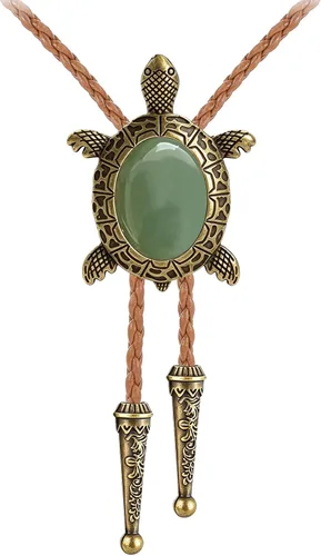 Vista 78 de Jeilwiy Corbata de bolo para hombre, corbatas vaqueras, collar de corbata #44 Elemento de sombrero de vaquero
