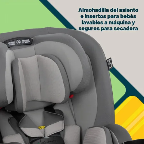 Vista 7 de Safety 1st EverSlim - Asiento de automóvil convertible 4 en 1, clip de pecho SecureTech, ultra delgado, 4 modos de bebé a refuerzo, asiento