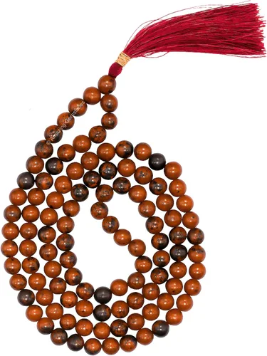 Vista 85 de Collar y Pulsera de Cuentas de Oración Japa Mala de Amazing Gemstone, 108 Cuentas para Meditación turquesa (African Turquoise)