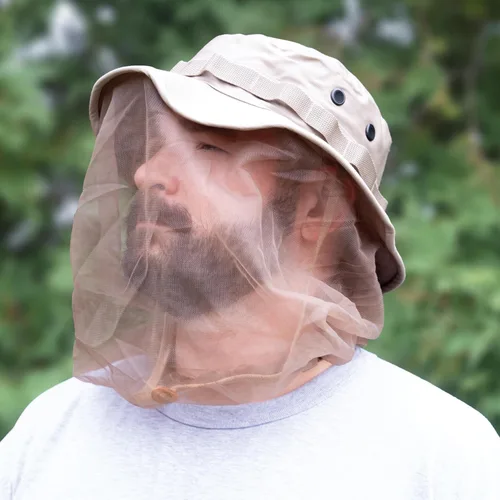 Vista 2 de Rothco Sombrero Boonie con mosquitera Camuflaje del bosque