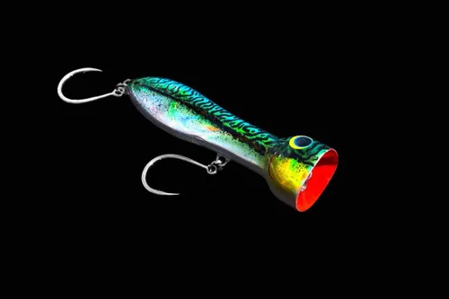 Vista 4 de Colección de Señuelos Topwater Popper Nomad Design Chug Norris – Señuelo Flotante para Pesca en Superficie de Agua Salada en Alta Mar - Cuerpo