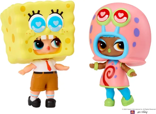 Vista 8 de LOL Surprise ama Bob Esponja Tots - Juego sobre la marcha, 7 Sorpresas totales - Colecciona los 6!