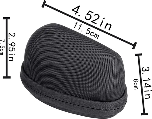 Vista 7 de Aenllosi Estuche de transporte rígido de repuesto para ratón ergonómico vertical Logitech Lift (negro)