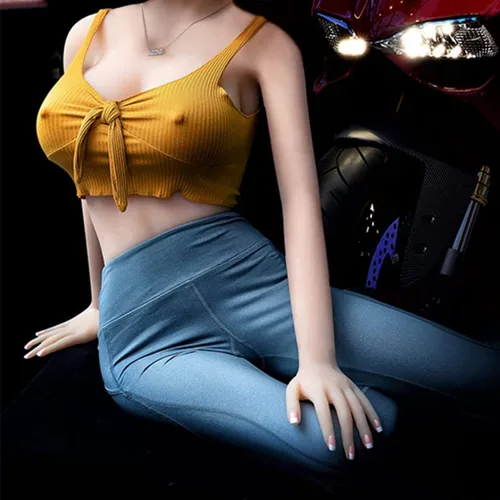 Vista 21 de Muñeca sexual de tamaño real de 3.3 pies para hombres, muñecas sexuales de cuerpo de tamaño completo con pies de pie realistas y realistas, torso