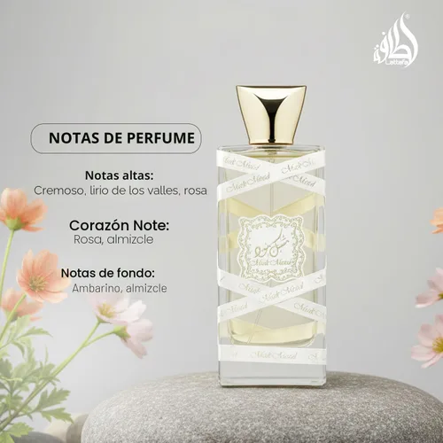 Vista 4 de Lattafa Musk Mood para Eau de Parfum en espray unisex, 3.4 onzas