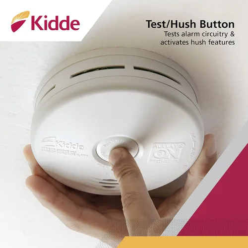 Vista 4 de Kidde - Combo de detector de humo y detector de monóxido de carbono con batería de 10 años de duración