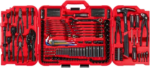 Vista 2 de STARWORK TRUE MECHANIC - Juego de herramientas mecánicas de 306 piezas y juego de zócalos, kit de herramientas integral, juego de herramientas