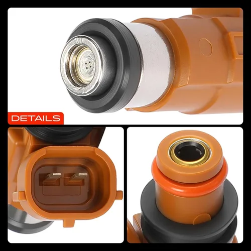 Vista 9 de A-Premium Inyectores de combustible compatibles con Mazda Protege 1999-2000 L4 1.8L, 626 2000-2002 L4 2.0L, gas, juego de 4