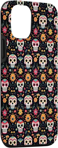 Vista 3 de Funda para iPhone 14 Skull México 100