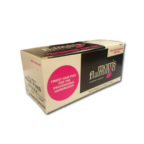 Vista 3 de Morris Flamingo® Horquillas para el cabello marrón 1 Lb. 1-3/4" l