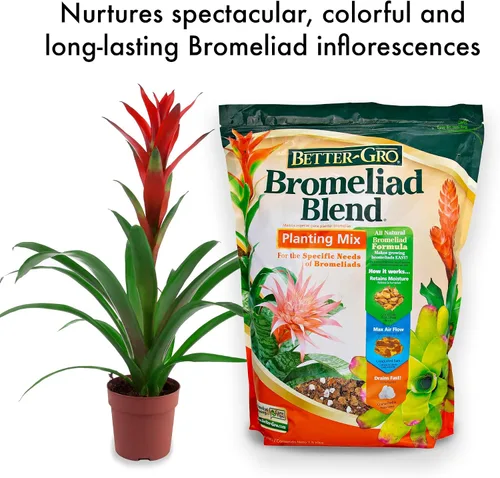 Vista 5 de Better-Gro Mezcla de bromelia 8 cuartos