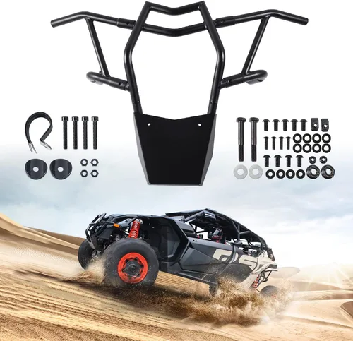 Vista 2 de Parachoques delantero y trasero compatible con Can Am Maverick X3 Max Turbo R RR 2017-2024