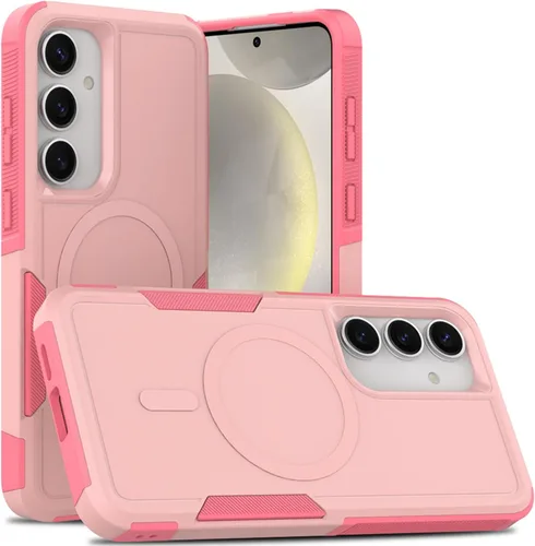 Vista 11 de Dionsibei Funda protectora diseñada para Samsung Galaxy S25 Plus, Galaxy S24 Plus, 2 en 1, grado militar, resistente, a prueba de golpes, para Negro