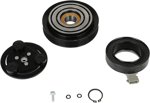 Vista 43 de CCIYU Embrague del compresor de aire acondicionado 2016-2018 para Fiat 500X 2.4L 2015-2021 para Jeep Renegade 2.4L AC Compresor para automóvil