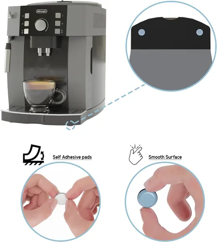 Vista 4 de Deslizadores autoadhesivos para electrodomésticos de cocina (bricolaje), almohadillas fáciles de mover compatibles con la mayoría de licuadoras