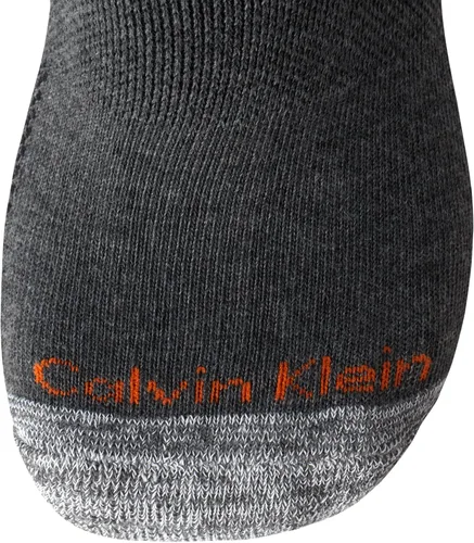 Vista 149 de Calvin Klein Calcetines para hombre, mezcla de algodón, acolchados, sin talla, forro de calcetines atléticos (6 unidades)