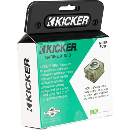 Vista 7 de Kicker Fusible marino de 60 amperios compatible con ABYC 47MRBF60