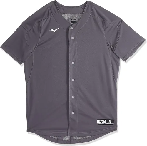Vista 6 de Mizuno Camiseta de béisbol con botón completo Aerolite