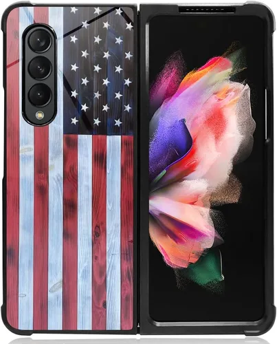 Vista 10 de DAIZAG Funda compatible con Samsung Galaxy Z Fold 3 5G, protección completa, a prueba de golpes, antiarañazos, funda de poliuretano termoplástico