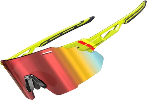 Vista 9 de ATTCL Gafas de sol de ciclismo para exteriores, gafas de sol UV400 para mujeres y hombres