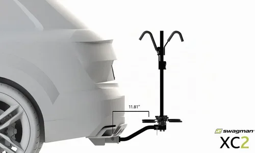 Vista 6 de Swagman XC Cross-Country 2-Bike Hitch Mount Rack