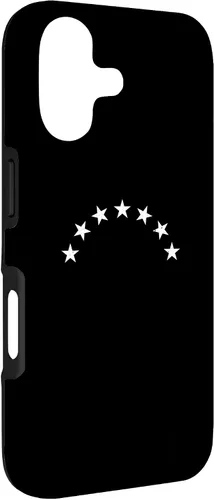 Vista 3 de Funda minimalista con bandera de Venezuela Siete Estrellas para iPhone 17