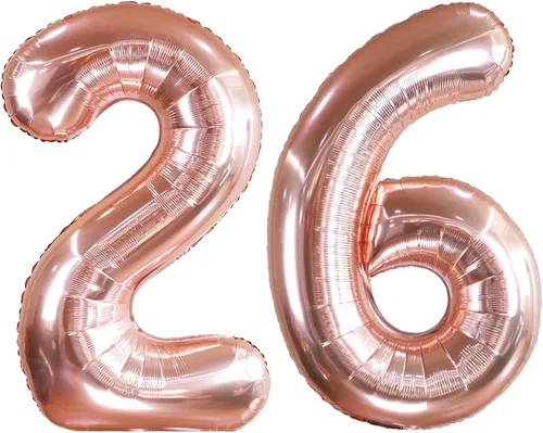 Vista 47 de AULE Globos grandes de 40 pulgadas con números 0 azules, globos grandes de números de aluminio, decoraciones de fiesta de cumpleaños de helio