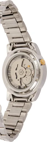 Vista 2 de SEIKO Reloj para hombre SNKK07 5 de acero inoxidable con esfera blanca, Azul, Reloj de cuarzo,Automático automático,Automático,Reloj automático