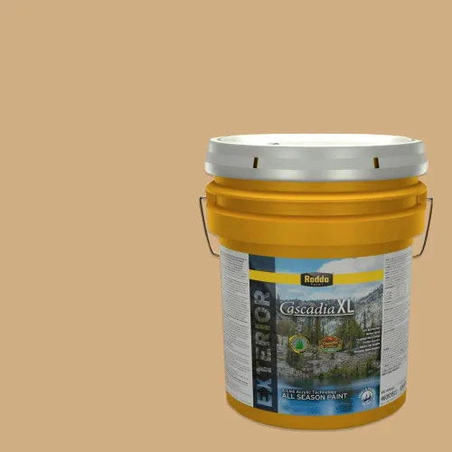 Vista 109 de Rodda Paint CASCADIA ZERO - Pintura satinada e imprimación para interiores en uno, cuarto de galón, albaricoque primavera