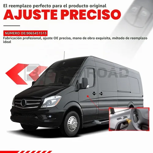 Vista 3 de Interruptor de elevalunas eléctrico para elevalunas lateral del conductor, interruptor de control maestro eléctrico compatible con Mercedes Benz