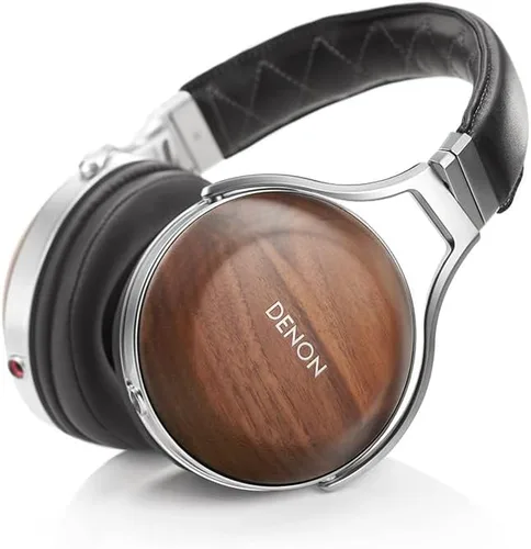 Vista 8 de Denon AH-D5200 Auriculares Ultra Premium HiFi de Diadema (Marrón)