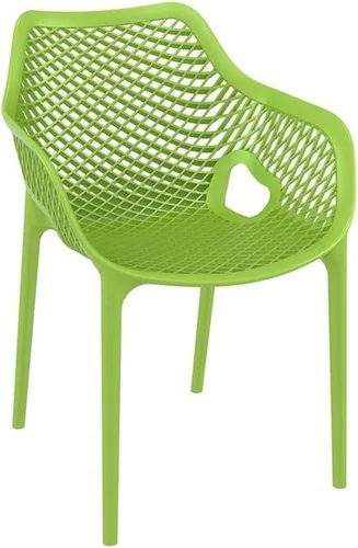Vista 14 de Compamia Air XL - Silla de comedor para patio al aire libre, color naranja (juego de 2)
