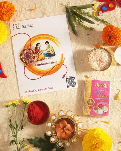 Vista 5 de Set of 2 SuperHeros Rakhi for Brother Raksha Bandhan Rakhi for Small Brother Rakhi for Bhaiya Bhabhi Rakhi Thread RNJVA