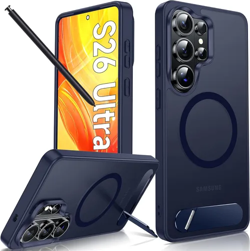 Vista 37 de LeYi Funda para iPhone 11 para MagSafe con soporte magnético, color negro