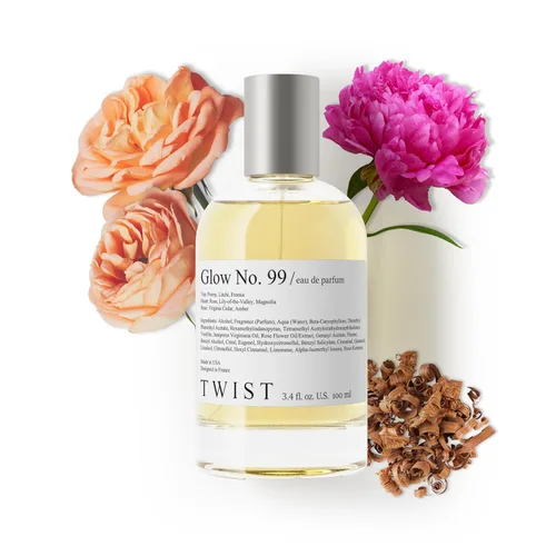 Vista 55 de Twist - Addicted No. 3 - Eau De Parfum inspirado en Y. Black Opium, Perfume de larga duración para mujer, Ámbar y Vainilla, Vegano, Ingredientes