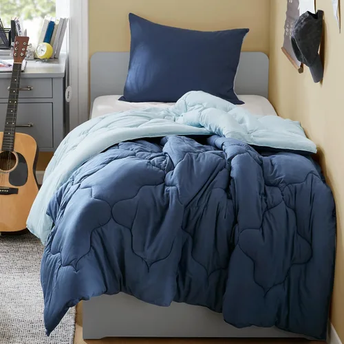 Vista 26 de Comfort Spaces Vixie Juego de Edredón Reversible - Cubierta Acolchada Geométrica Casual de Moda, Ropa de Cama Acogedora Alternativa de Plumón