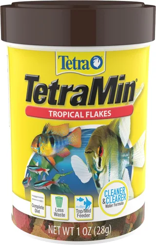Vista 16 de TetraMin Alimento en escamas tropicales nutricionalmente equilibrado para peces tropicales, 2.2 oz