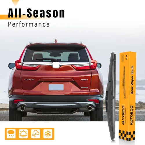Vista 8 de AUTOBOO Repuesto de limpiaparabrisas trasero de 10 pulgadas, calidad original de fábrica (paquete de 1) Fits HR-V 2016–2022, CR-V
