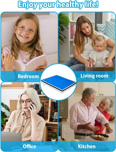 Vista 6 de Filtro HEPA H7123 compatible con purificadores de aire Govee Life H7123 y Homvana H211/H211S, 4 en 1 True HEPA y filtro de carbón activado de alta
