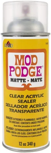 Vista 6 de Mod Podge Sellador Acrílico en Aerosol Mate Paquete de 2, Sellador de Pintura de Revestimiento Transparente Mate en Aerosol, Mango de Pulverizador