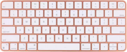 Vista 5 de Apple Teclado mágico con Touch ID modelos Mac con Apple Silicon [puerto Lightning] (QWERTY en inglés) azul (renovado)