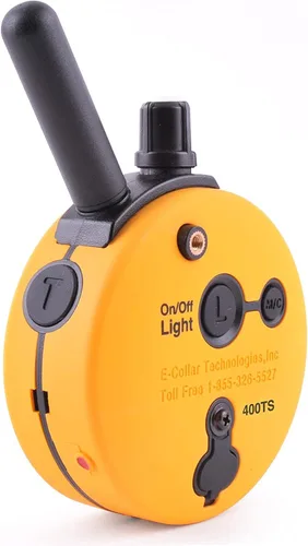 Vista 5 de Educator Collar ET-400 E para entrenamiento de perros con control remoto, rango de 3/4 millas, impermeable, 100 niveles de estimulación contundente