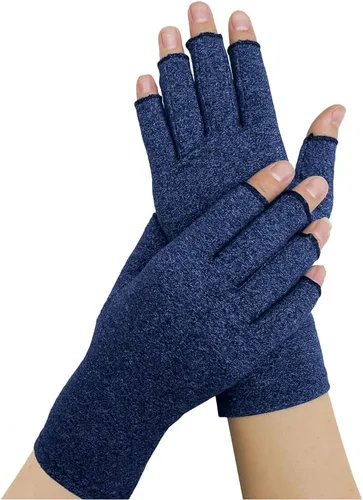 Vista 12 de Doctor Developed Compression Gloves for Women and Men, Open-Finger Arthritis Gloves, Typing Gloves, Arthritis & Carpal Tunnel